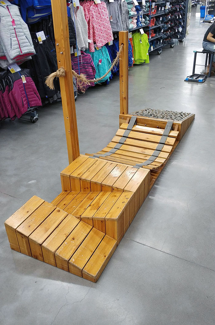 This Sports Store Has A Mini Obstacle Course So You Can Test Your Hiking Shoes