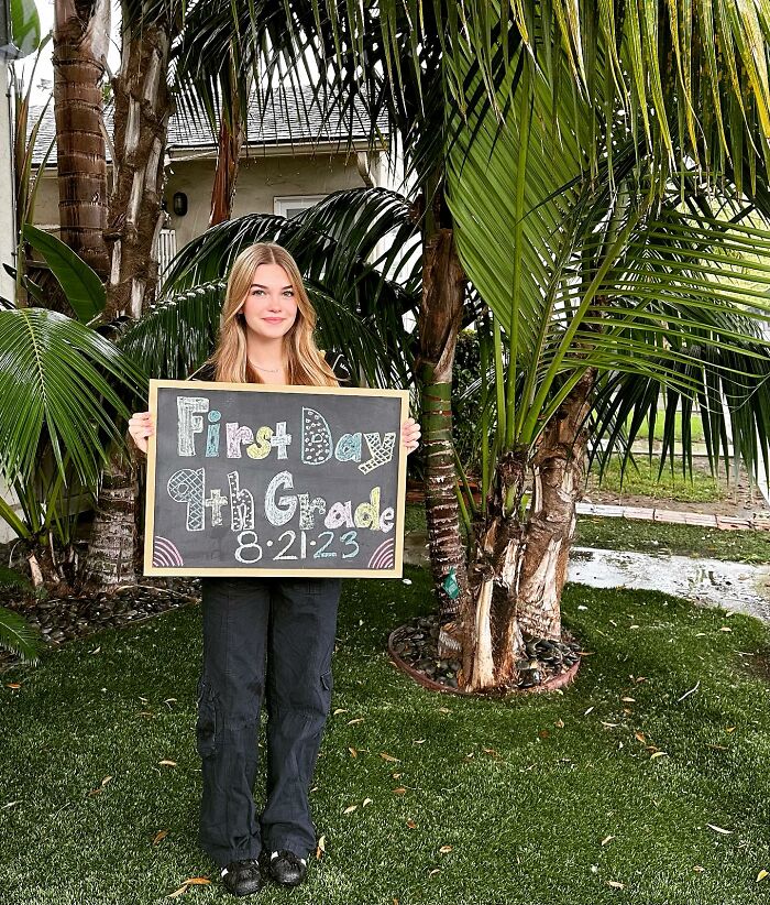 The Baby From The 'Good Luck Charlie' Meme, M&iacute;a Talerico, Celebrates Her First Day Of High School
