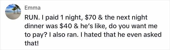 Guy Wants To Split The Bill, Girl Gets "The Ick," Wonders If She's Right