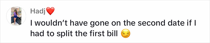 Guy Wants To Split The Bill, Girl Gets "The Ick," Wonders If She's Right