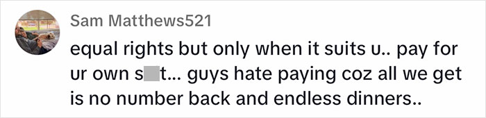 Guy Wants To Split The Bill, Girl Gets "The Ick," Wonders If She's Right