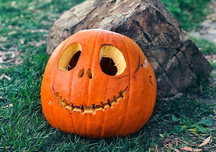 Jack o'Lantern smiling