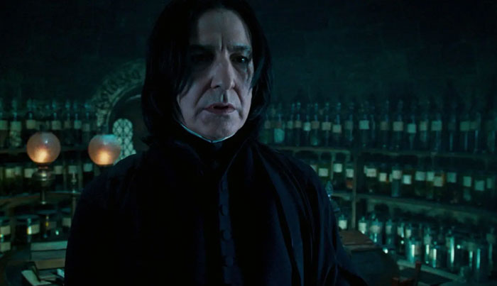 Snape thinking
