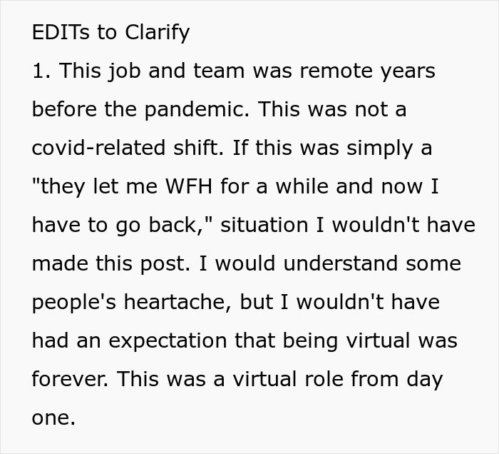 Worker Given 90 Days To Return To Office Or Be Terminated, Refuses To Go Down Without A Fight