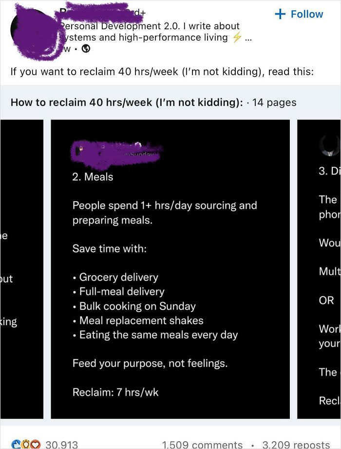 You’re Wasting Time On Food When You Could Be Working On Your Second Hustle