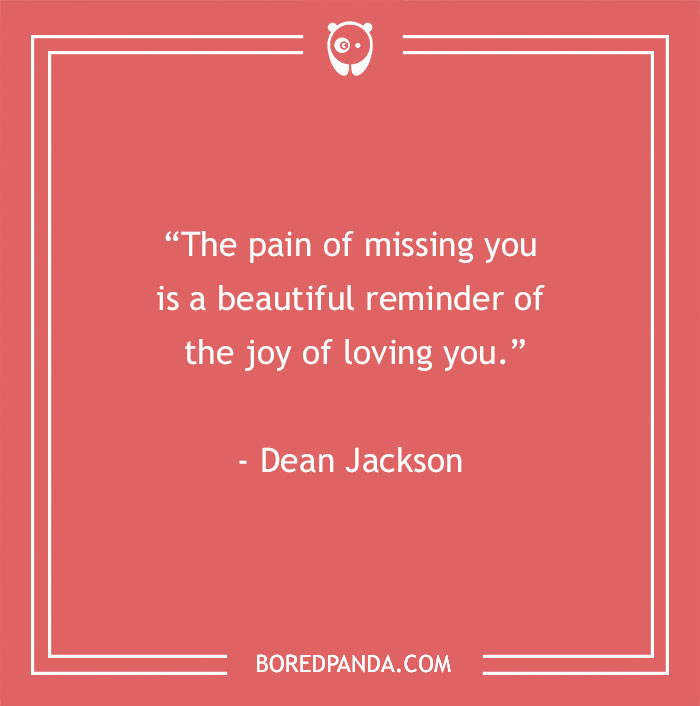 Dean Jackson Quote About Loving Someone 