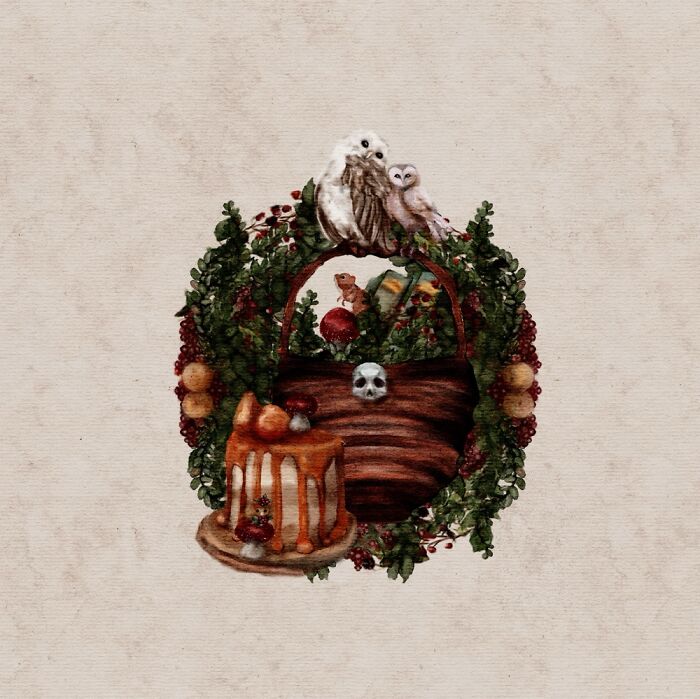 My Gothic Watercolors For The Fantasy Role-Playing Game