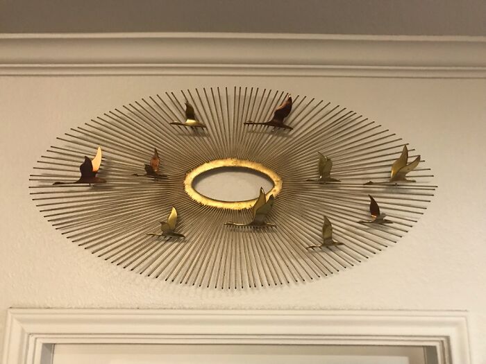 Curtis Jere’s “Sunburst Birds In Flight”