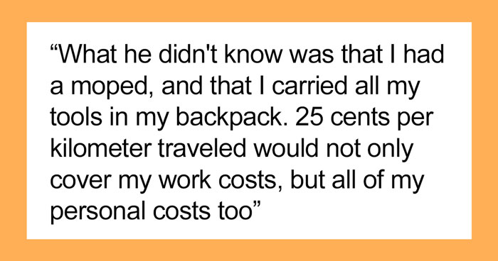 Folks Online Are Giggling Over This IT Guy’s Tale As He Makes Company Fund All His Driving Costs