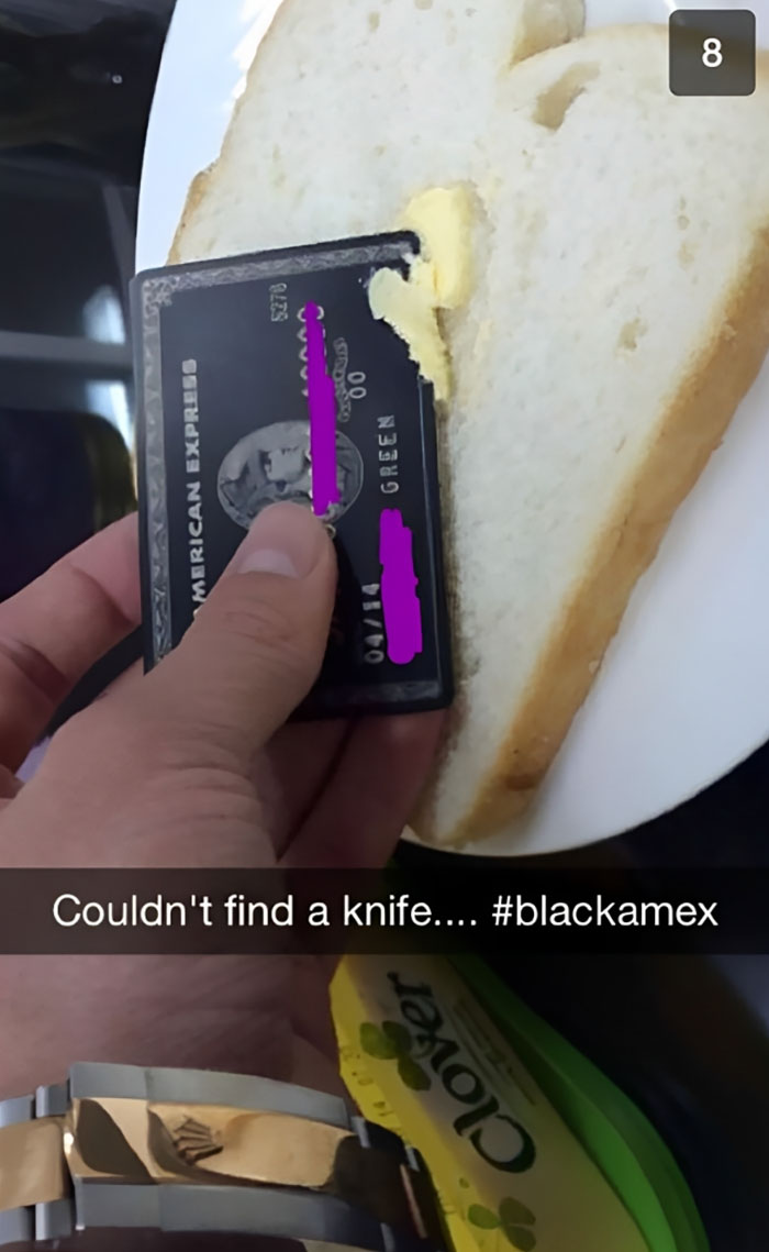 Kid Has Tons Of Money But Can't Even Afford A Knife