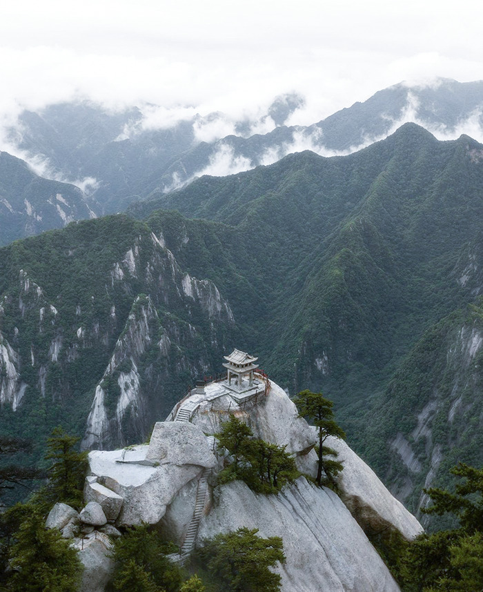 The Chess Pavilion, Huashan, China
