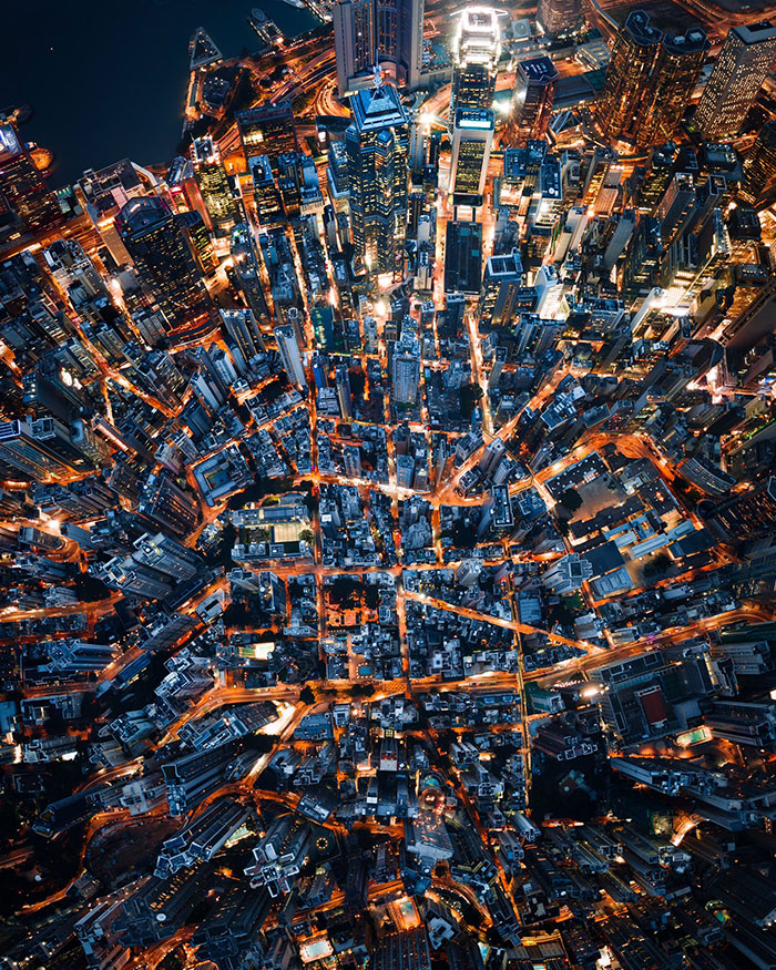Hong Kong From Above. When The Streets Come Alive