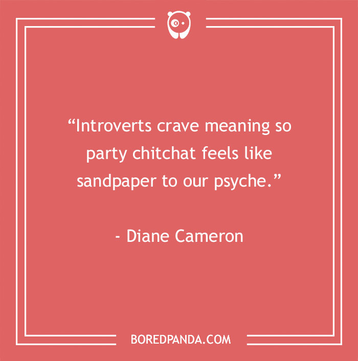 Diane Cameron Quote About Party Talking