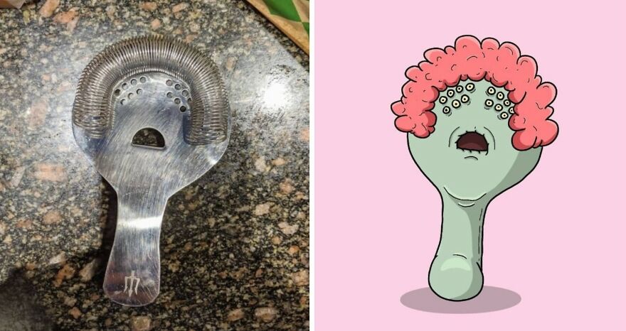 This Artist Sees Faces In Everything And Turns Them Into Fun Illustrations ( 20 New Pics) Interview