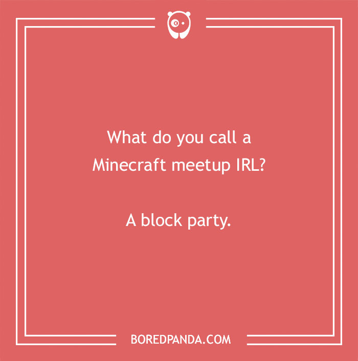 Jokes for teens about Minecraft
