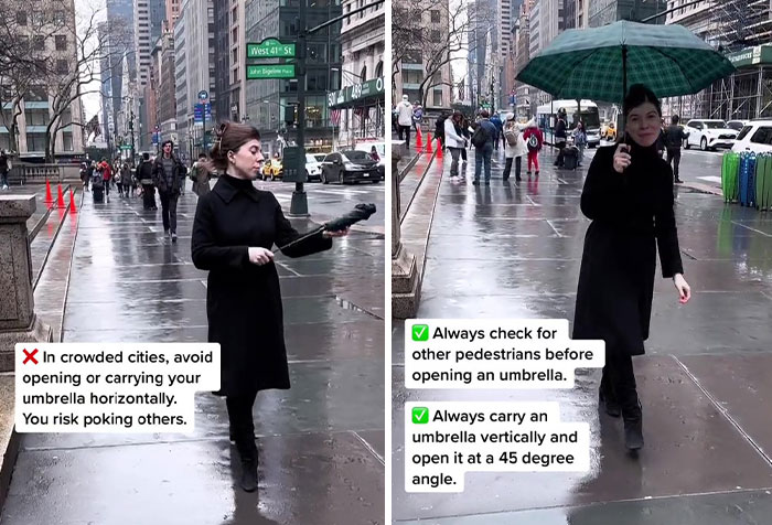 Umbrella Etiquette