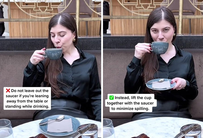 Saucer Etiquette