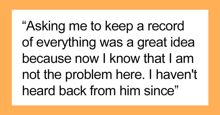 “This Has Got To Be The 4th or 5th Time I’ve Asked You To Do This. No, Actually, You Asked Me Once”