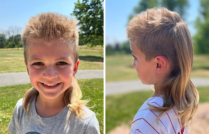 People Are Loving “Cheddar Wiz” Mullet That Won US Kids’ Mullet Championship