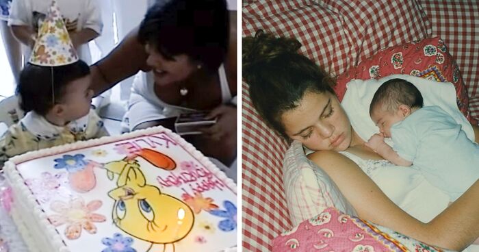 Kylie Jenner Is Unrecognizable In Photos From Childhood On Her 26th Bday