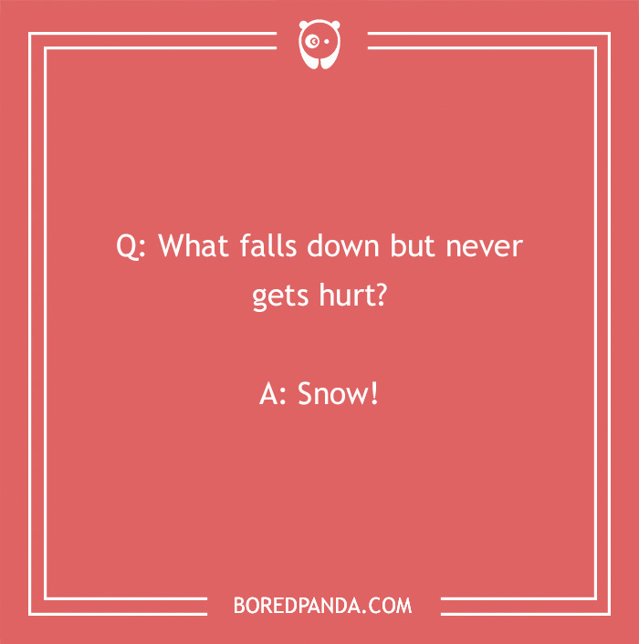 Laffy Taffy joke displayed on a red background with white border.