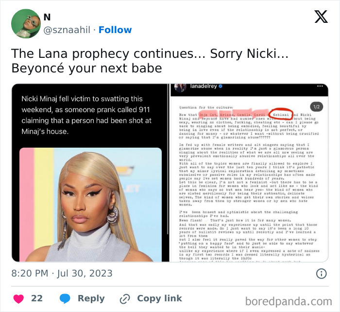 &ldquo;Beyonce, You&rsquo;re Next&rdquo;: Lana Del Rey Declared A Prophet After Predicting The Downfall Of 7 Celebs