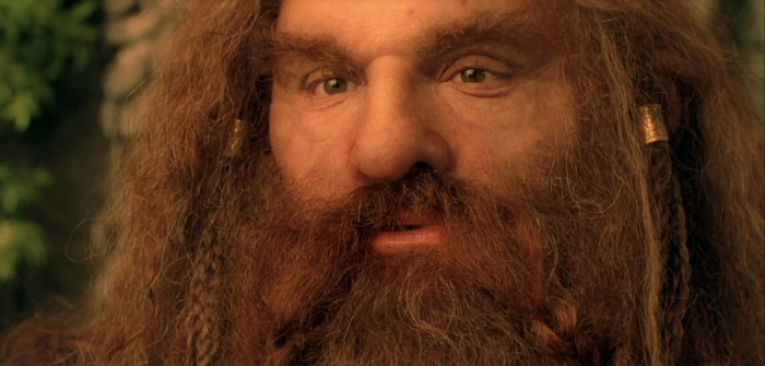 Gimli speaking
