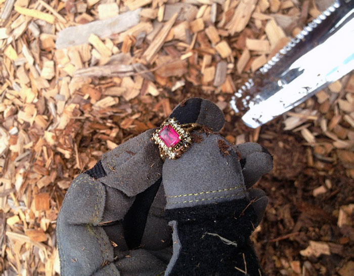 Encontré esto mientras detectaba metal