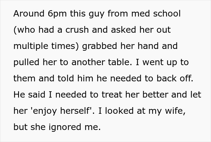 Husband Tells Wife They Need To Leave The Party To Catch A Flight But Gets Ignored, Leaves Alone