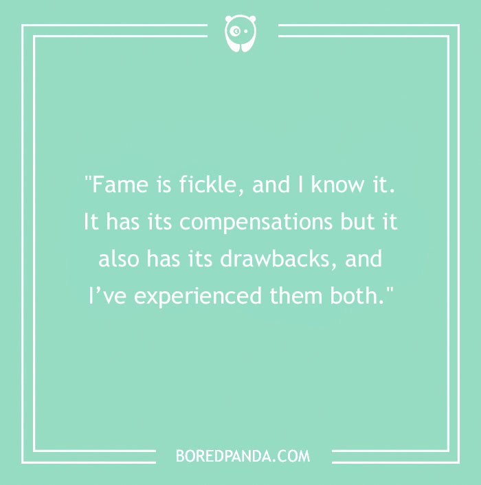 Marilyn Monroe Quote About Experiences Of Her Life 