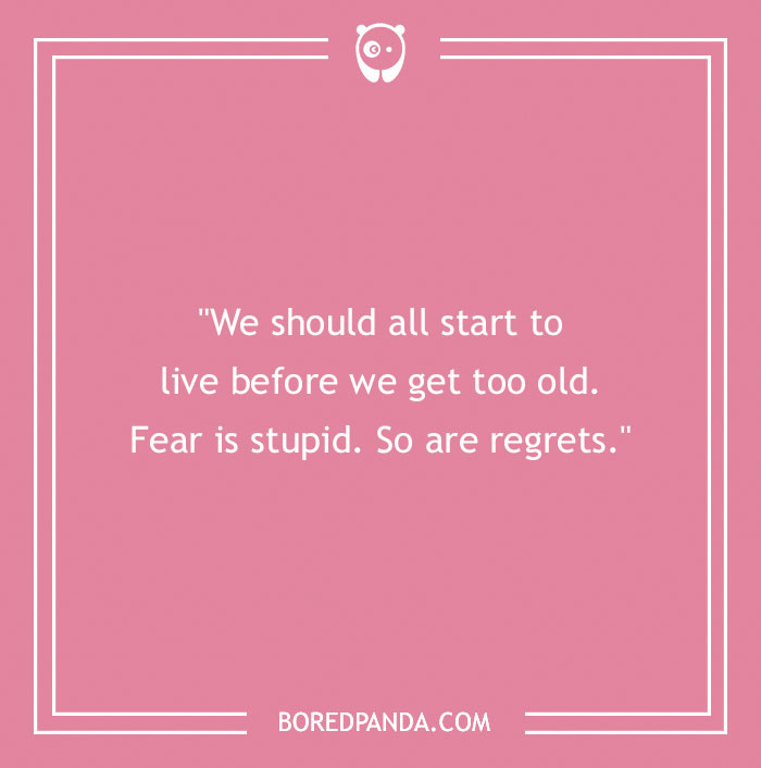 Marilyn Monroe Quote About Having No Regrets 
