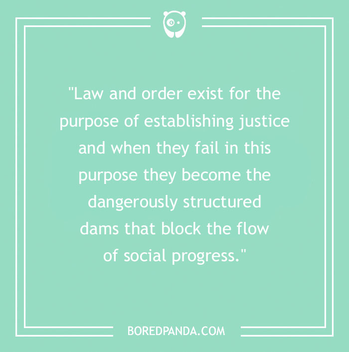 Martin Luther King Quote About Law And Justice 