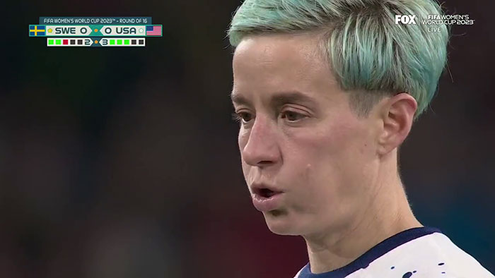 Megan Rapinoe Misses The World Cup&rsquo;s Penalty Shot, Is Slammed By Fans For Confusing Reaction