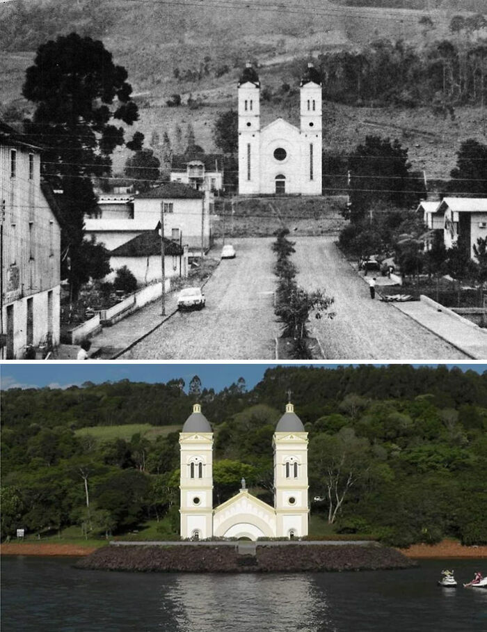 Toda una ciudad sumergida en Itá - Brasil (1985 - 2020)