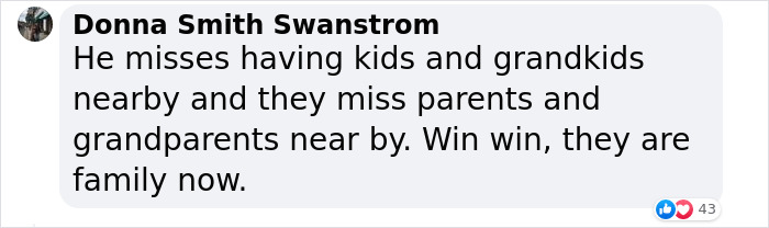 Family Of 7 Finds A Grandpa In Their 82 Y.O. Neighbor Living Next To Their New House