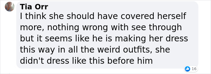 Text message discussing Bianca Censori's revealing outfit in relation to Kanye West.