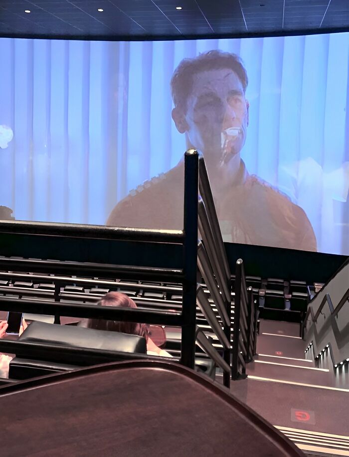 My Seat In The Movie Theater