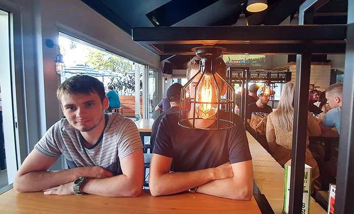 The Lighting At This Bar