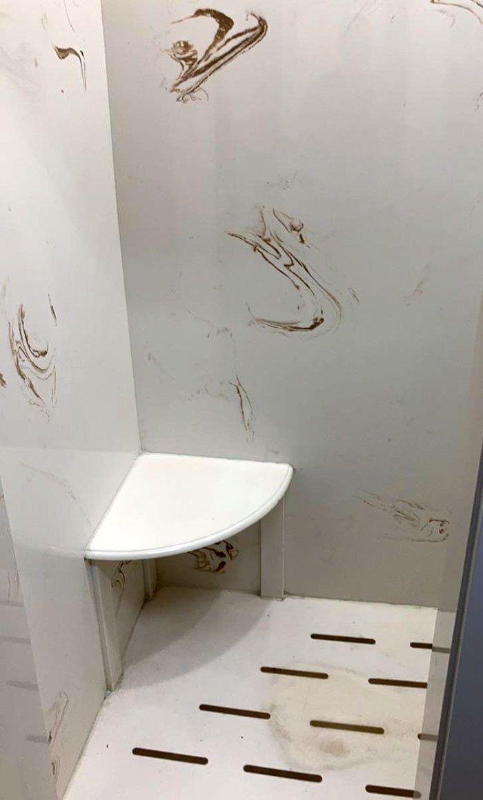 The Shower Walls At My Gym