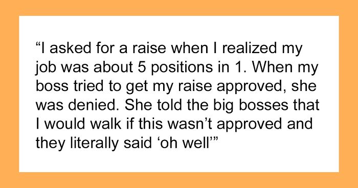 50 Things That Saw People End Their Last Job