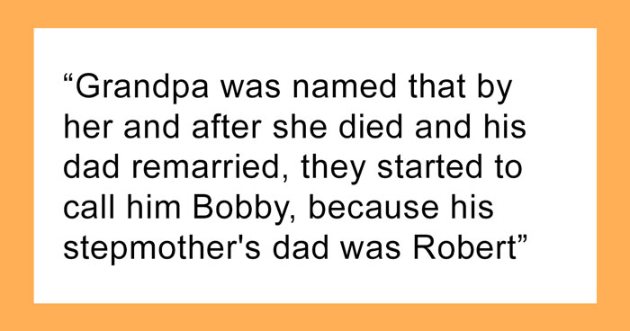 Woman Wants To Name Her Baby After Grandad, Is Upset Her Brother Revealed It Was A Hated Nickname