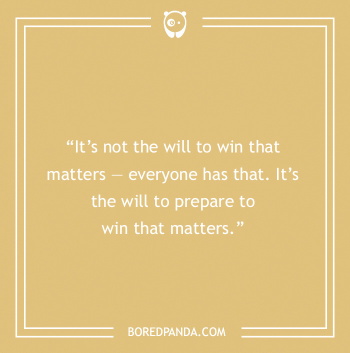 motivational quote about will to win