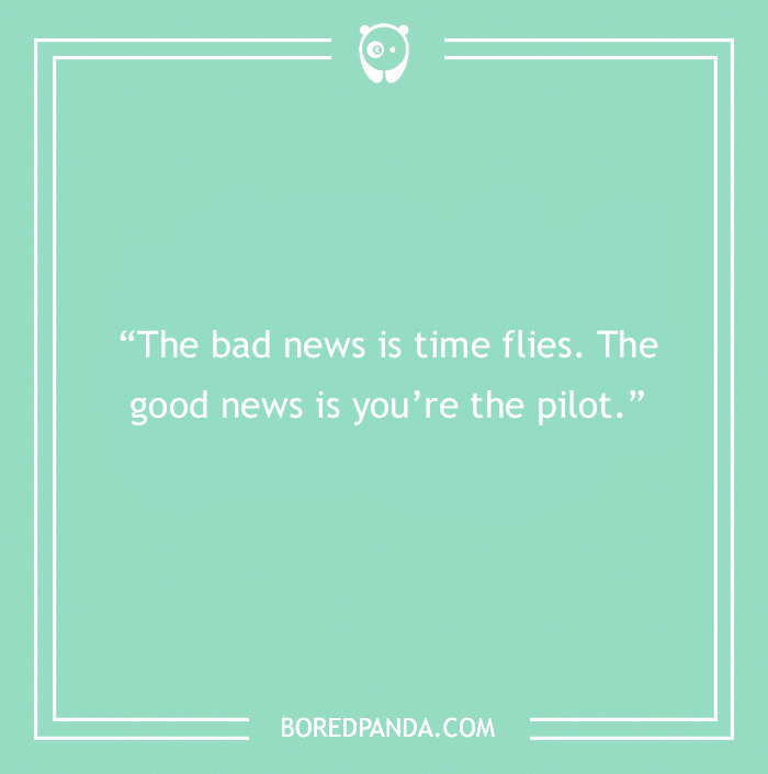 motivational quote about control over time