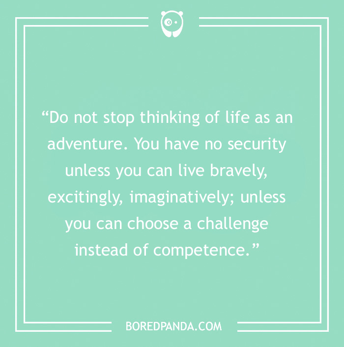 motivational quote about life as an adventure