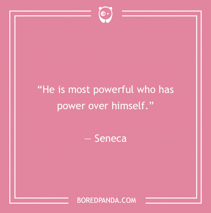 Seneca on having a power - 12