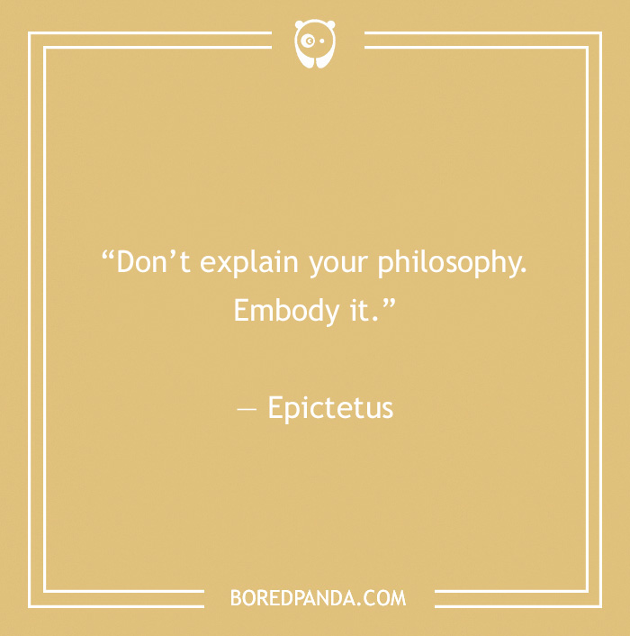 Epictetus quote on philosophy - 14