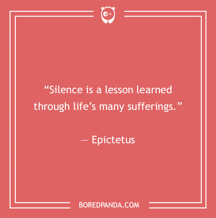 Seneca quote on being silence - 15