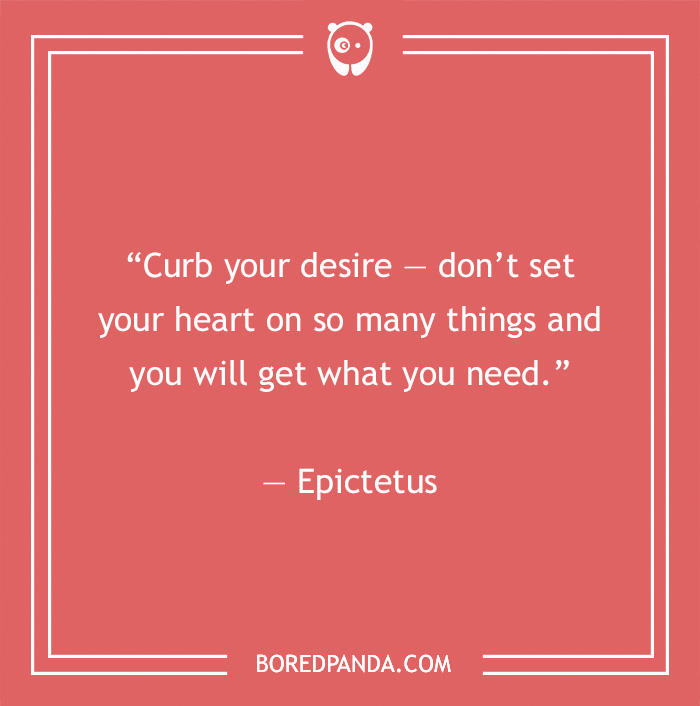 Epictetus quote on desires - 7