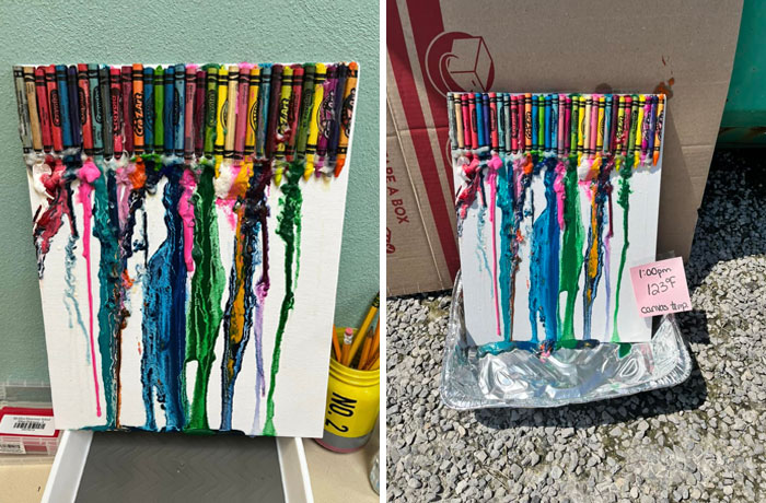 How Hot Does It Have To Be To Melt Crayons? Our Junior High Students Discovered That Today’s 100ºF Temperature Did The Job