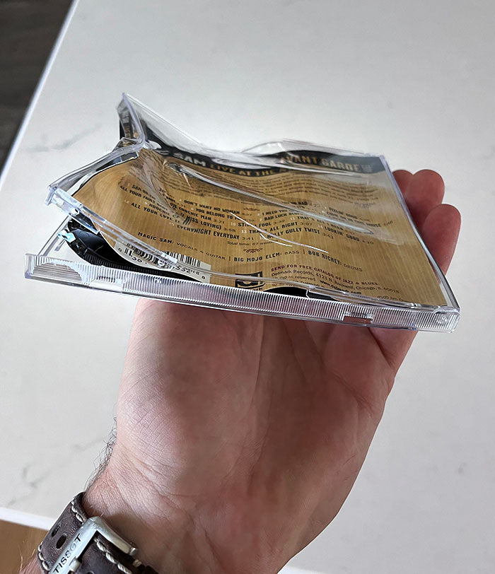 The Sun Melted My CD Case In My Car